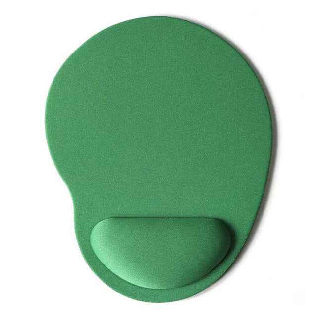 Antislip Muismat - Polssteun - Mousepad - Rond Groen