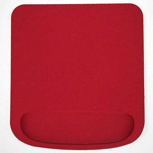 Antislip Muismat - Polssteun - Mousepad - Rood Vierkant