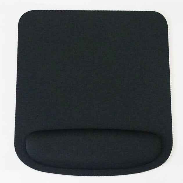 Antislip Muismat - Polssteun - Mousepad - Vierkant Zwart