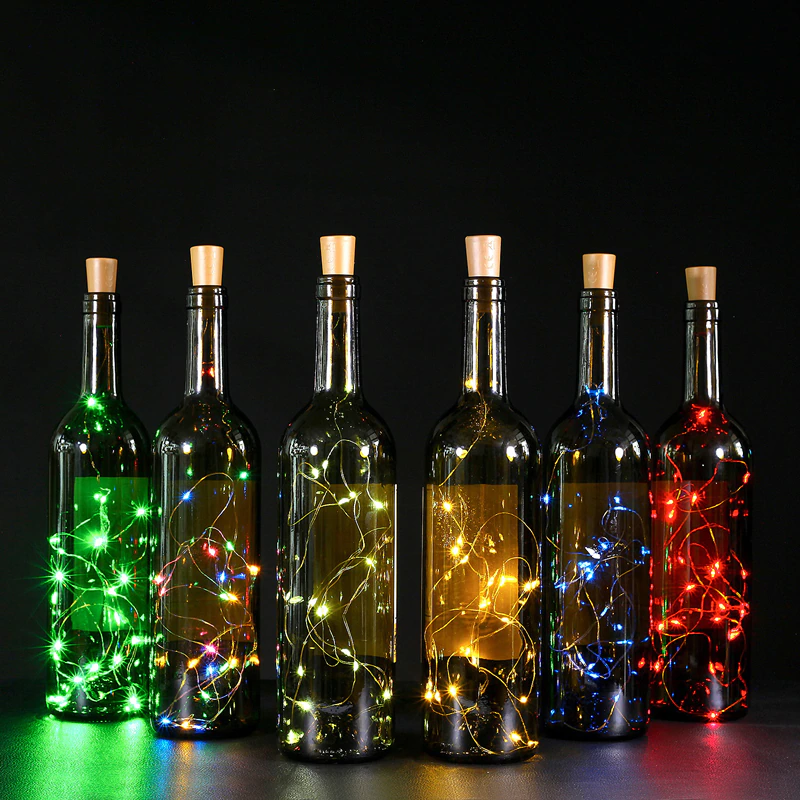 Kerstlampjes - Lampjes - Versiering - Kerst - Kerstman - Kerstboom - Kerst - Kerstmis - Christmas - Xmas - 2m - Rood