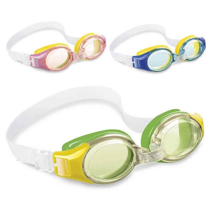 Zwembril 3-8 Jaar - Duikbril - Roze met Geel