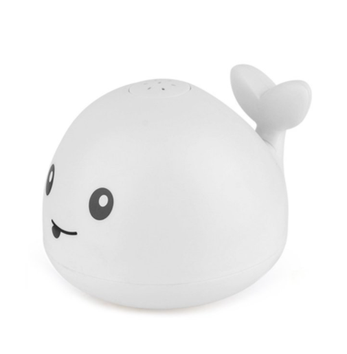 Bad - Wally de Walvis - Wit - Lichtgevend - Sensor Fontein - Verschillende Multicolor Kleuren Licht - Wit
