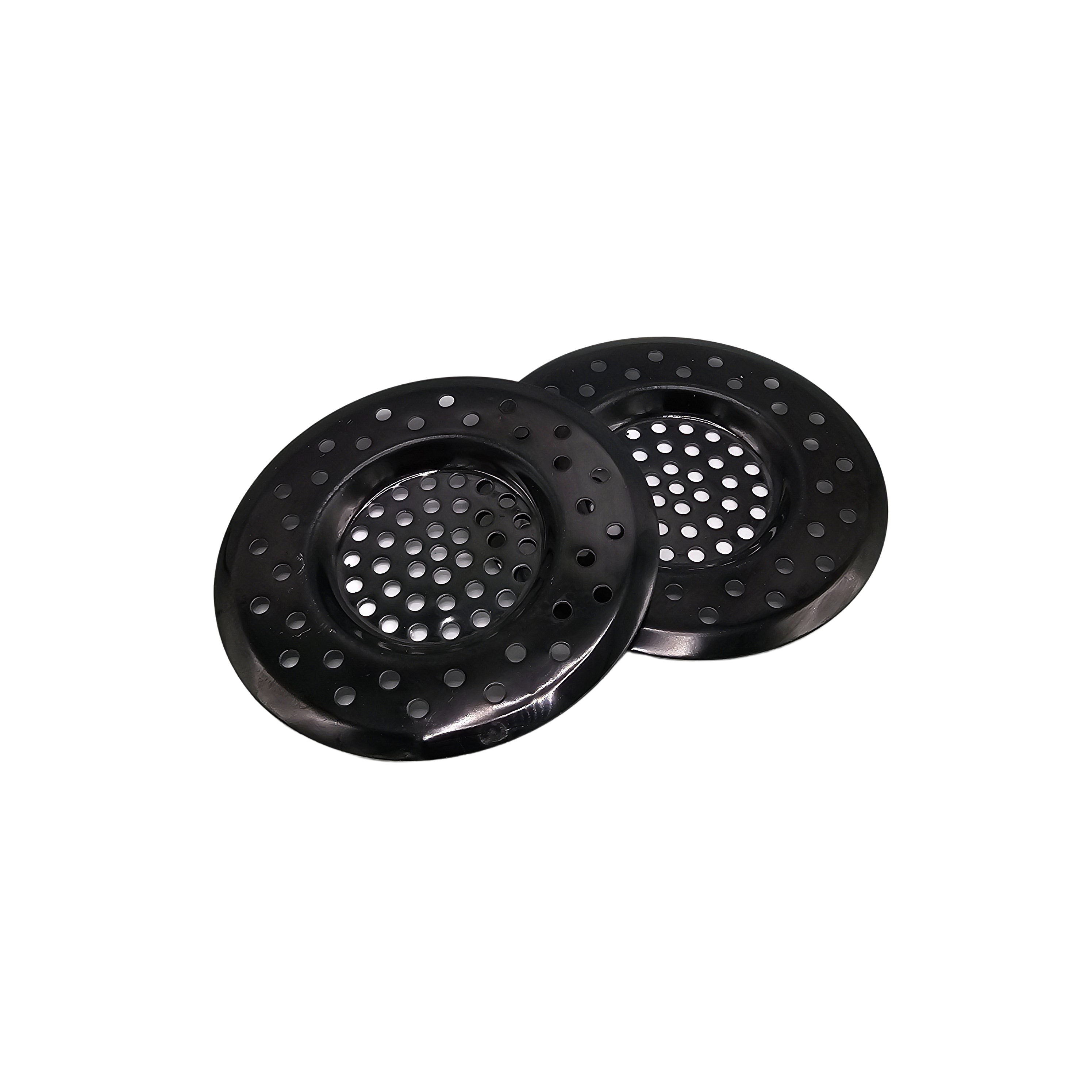 Drain Plug - Sink - Sink Drain - Drain Plug - Drain - Sink Strainer - Set of 2 - Stainless Steel - Black