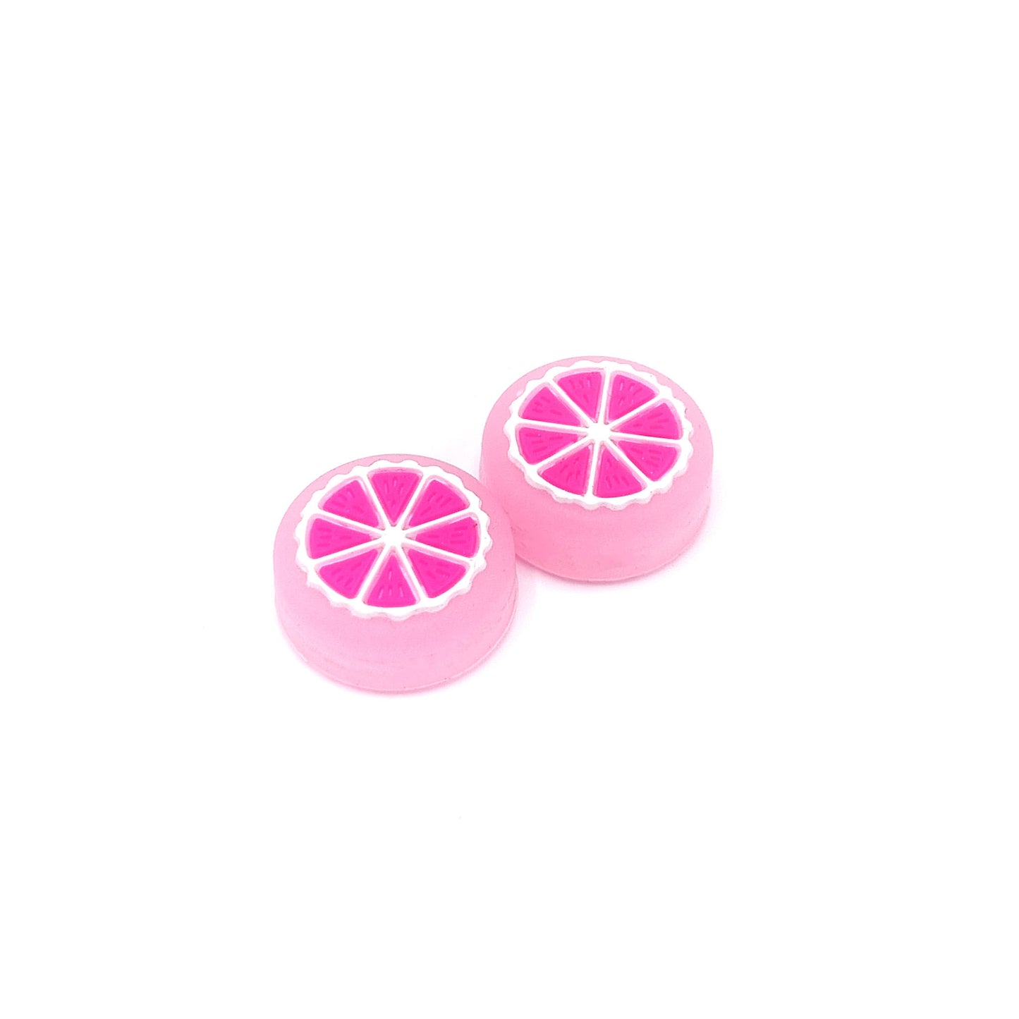 Gaming Thumbgrips | Performance Antislip Thumbsticks | Joystick Cap Thumb Grips | Fruit - Roze | Accessoires geschikt voor Nintendo Switch Joy-Con Controllers
