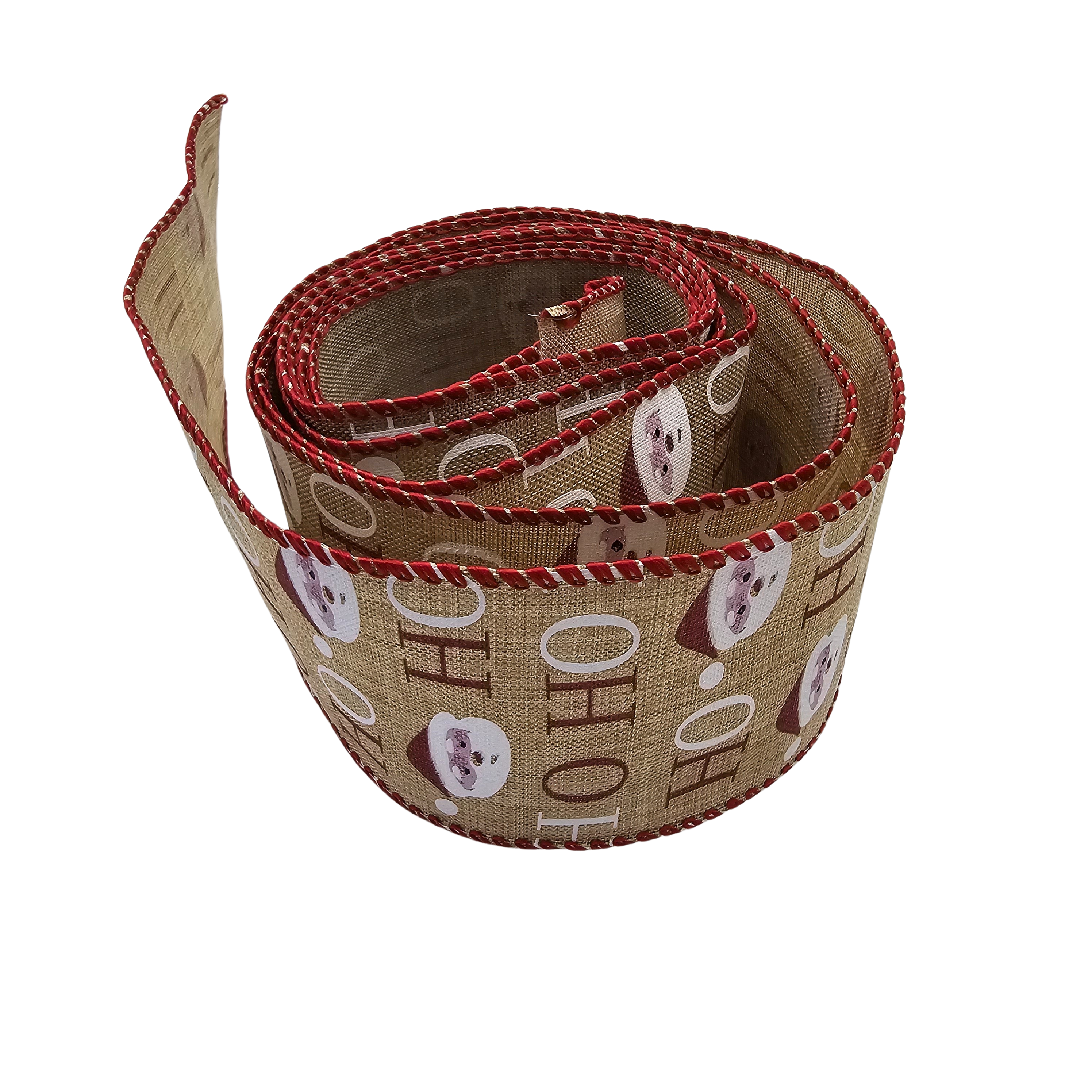 Tree decoration | Decoration | Ribbon | Christmas | Santa Claus | Christmas tree | Christmas | Christmas | Christmas | Xmas | 2.5m | Beige