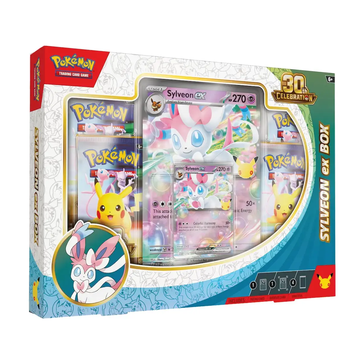 🇬🇧 30th Celebration Sylveon EX box - Pokémon TCG