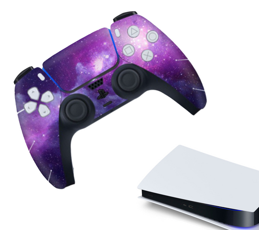Gaming Controller(s) Stickers | Bescherming Skin | Grip Case | Accessoires geschikt voor Playstation 5 - PS5 | Heelal