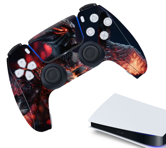 Gaming Controller(s) Stickers | Protection Skin | Grip Case | Monster | Accessories suitable for Playstation 5 - PS5