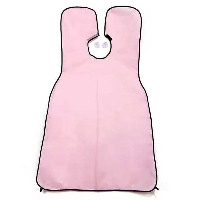 Shave Apron | Shave | Beard cape with suction cups | Shaving beard | Hair catcher | Blue