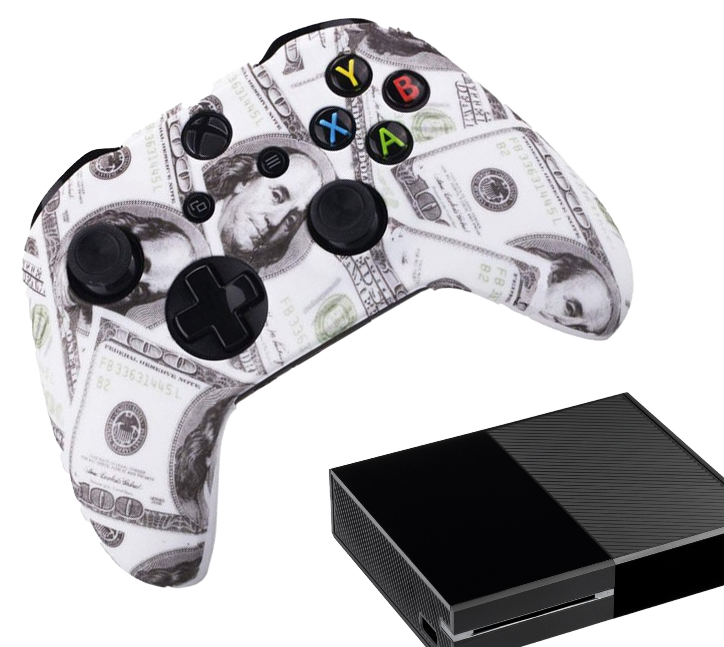 Siliconen Game Controller(s) Hoesjes | Performance Antislip Skin Beschermhoes | Softcover Grip Case | Accessoires geschikt voor Xbox One | Cash