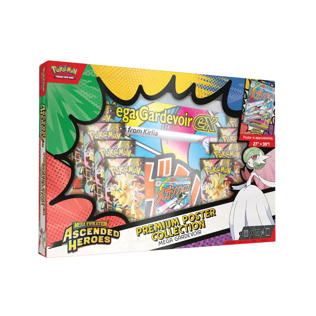 Ascended Heroes Premium Poster Collection - Mega Gardevoir - Pokémon TCG