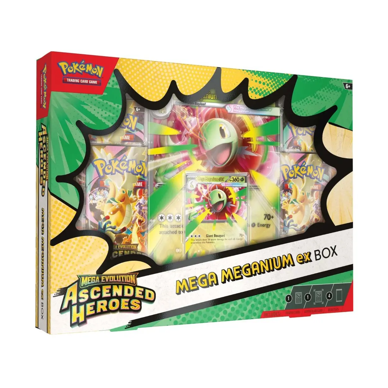 [PRE ORDER] - Ascended Heroes Mega Meganium EX Box - Pokémon TCG