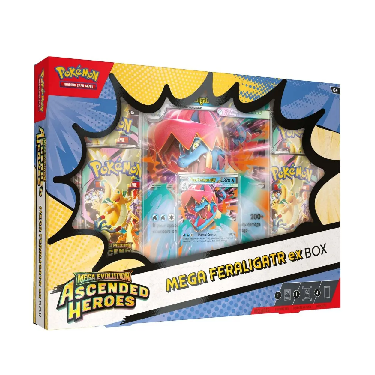 [PRE ORDER] - Ascended Heroes Mega Feraligatr EX Box - Pokémon TCG