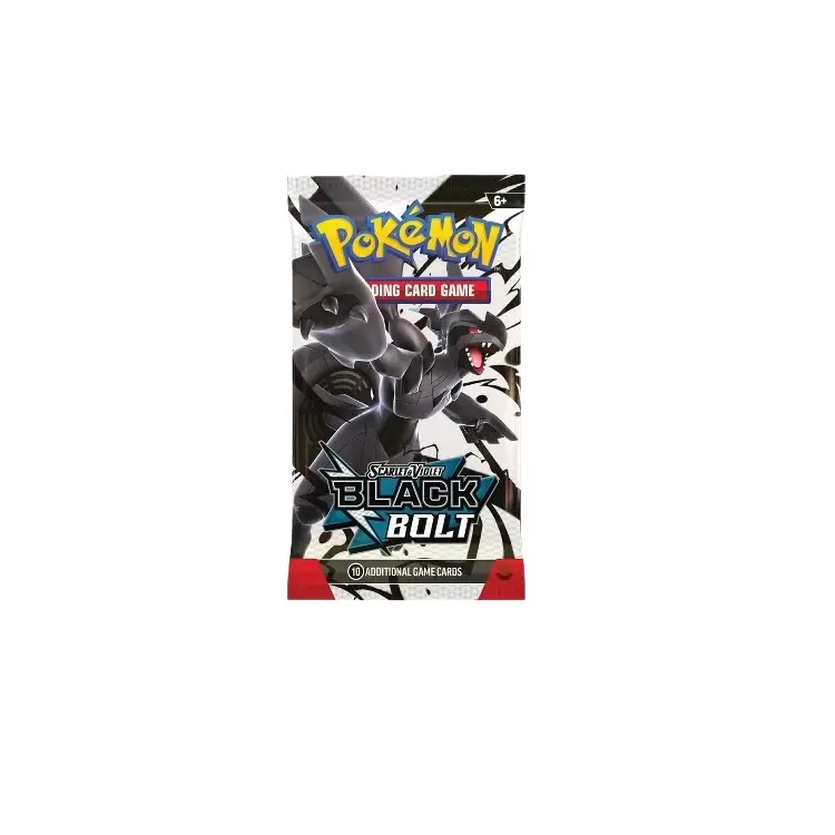 Black Bolt Booster Pack - Pokémon TCG (Stream / Rip & Ship)