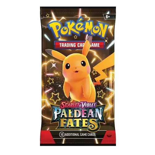 Paldean Fates Booster Pack - Pokémon TCG (Stream / Rip & Ship)