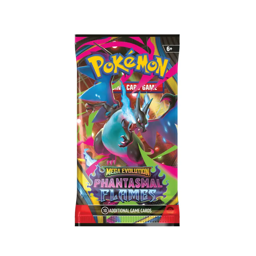 Phantasmal Flames Booster Pack - Pokémon TCG (Stream / Rip & Ship)