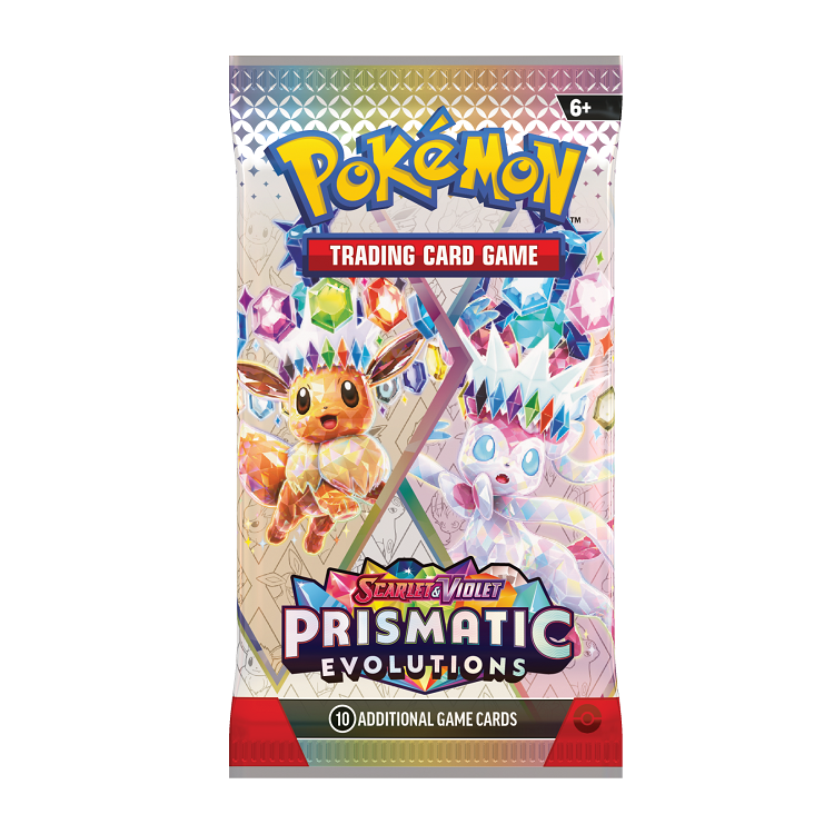 Prismatic Evolutions Booster Pack - Pokémon TCG (Stream / Rip & Ship)