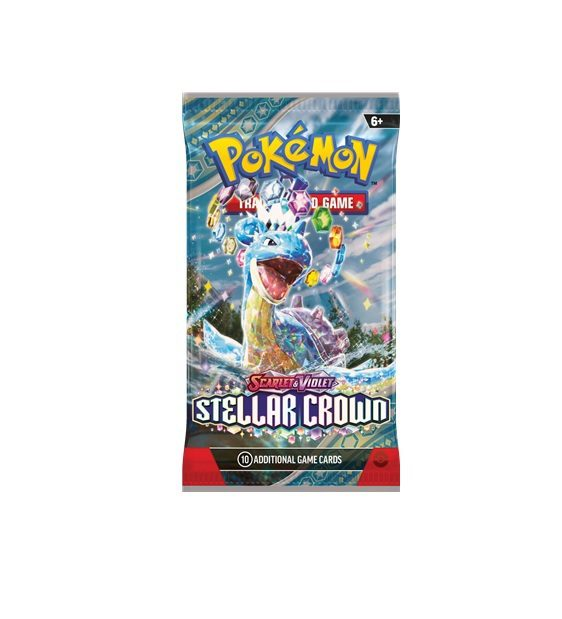 Stellar Crown Booster Pack - Pokémon TCG (Stream / Rip & Ship)