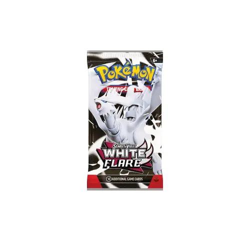 White Flare Booster Pack - Pokémon TCG (Stream / Rip & Ship)