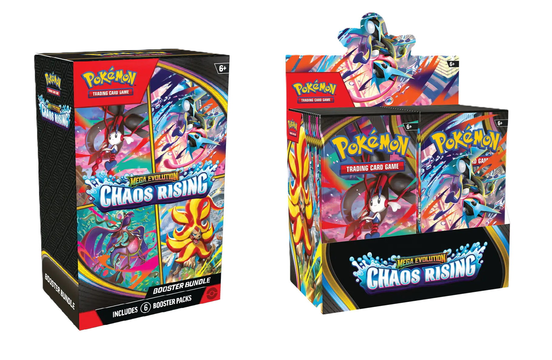 🇬🇧 *COMBI DEAL* - Chaos Rising Booster Box + Booster Bundle - Pokémon TCG
