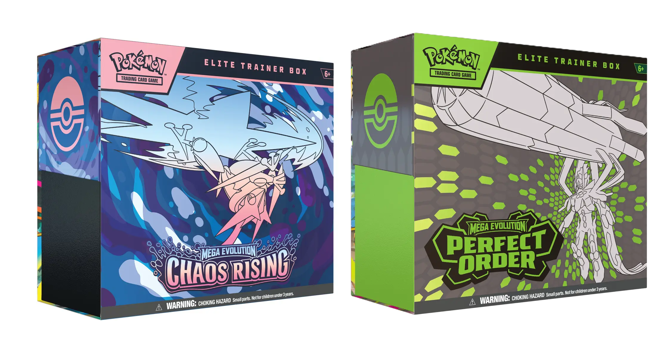 🇬🇧 *COMBI DEAL* - Chaos Rising + Perfect Order Elite Trainer Box (ETB) - Pokémon TCG