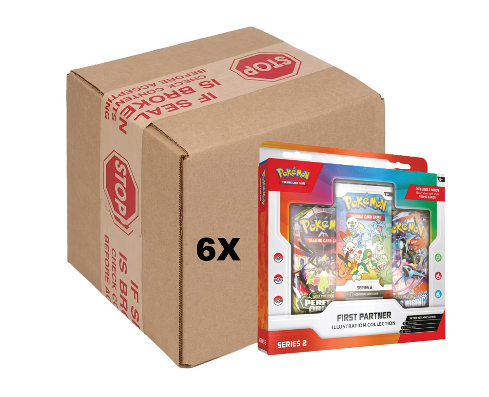 🇬🇧 First Partner Illustration Collection Series 2 - Case van 6 - Pokémon TCG