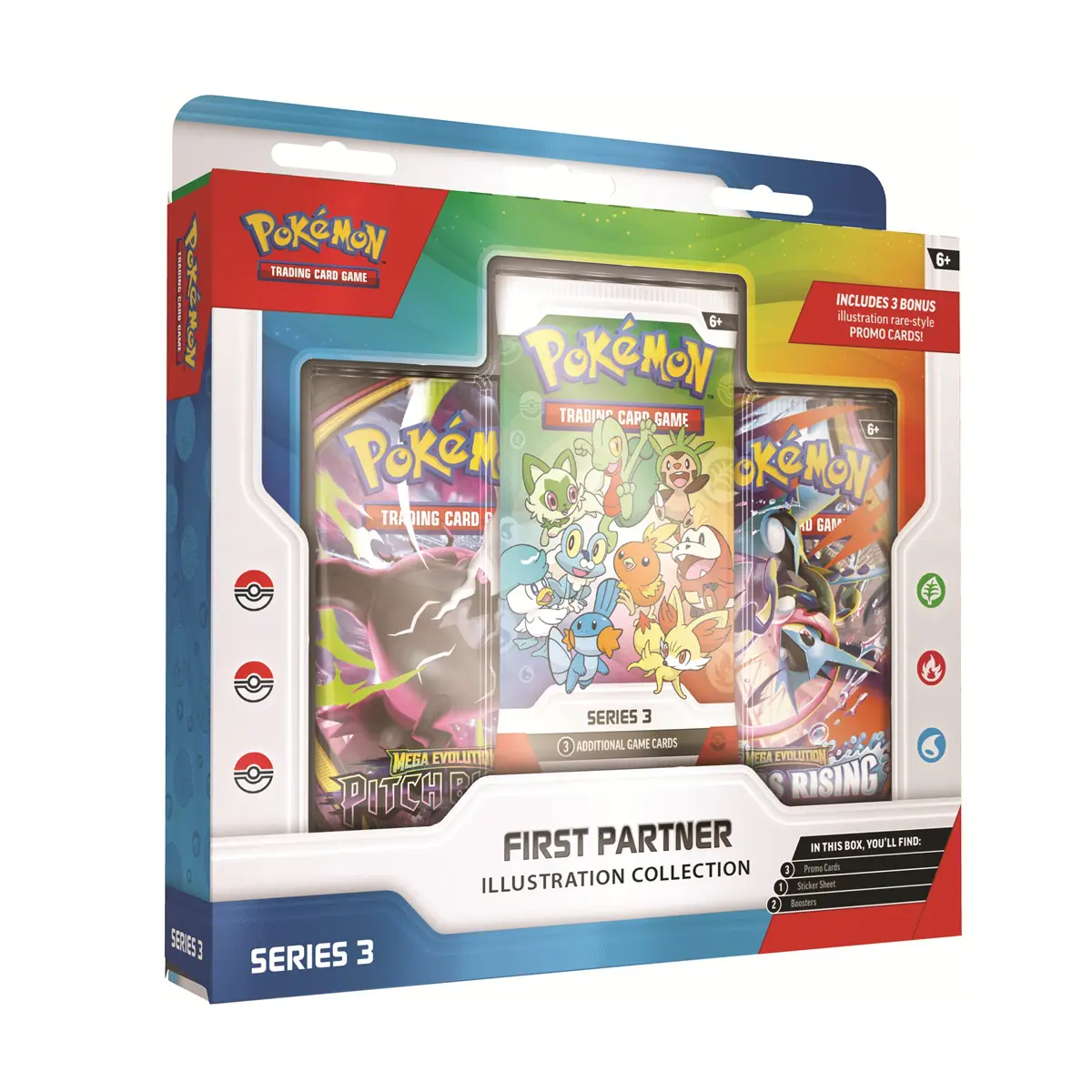 🇬🇧 *PRE ORDER* - First Partner Illustration Collection Series 3 - Pokémon TCG
