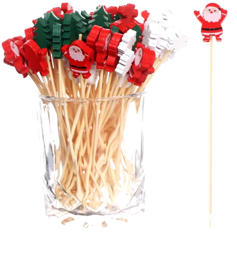 Prikkers - Kerst - Kerstman - Kerstboom - Kerstmis - Christmas - Xmas - 10 stuks