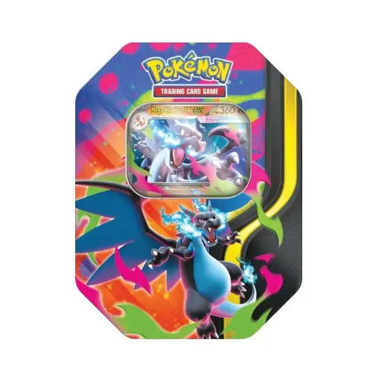 Mega Charizard X ex Tin - Pokémon TCG