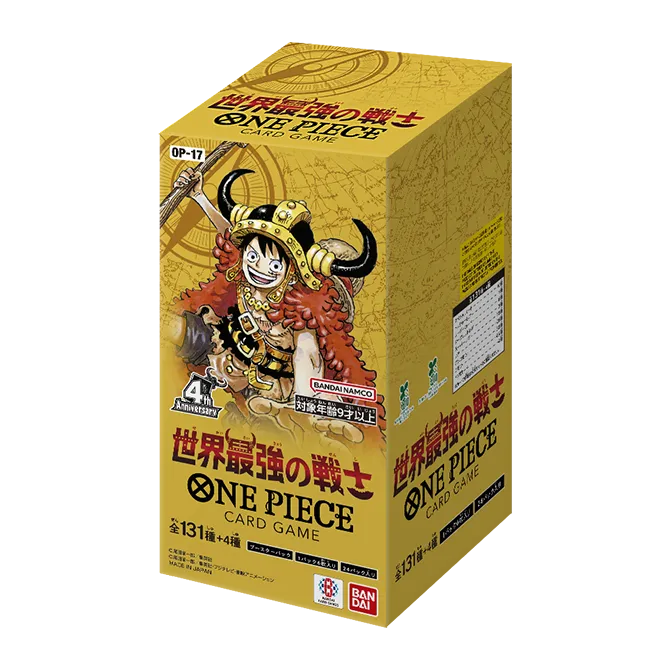 🇯🇵 OP17 The World's Strongest Warriors Booster Box - One Piece TCG