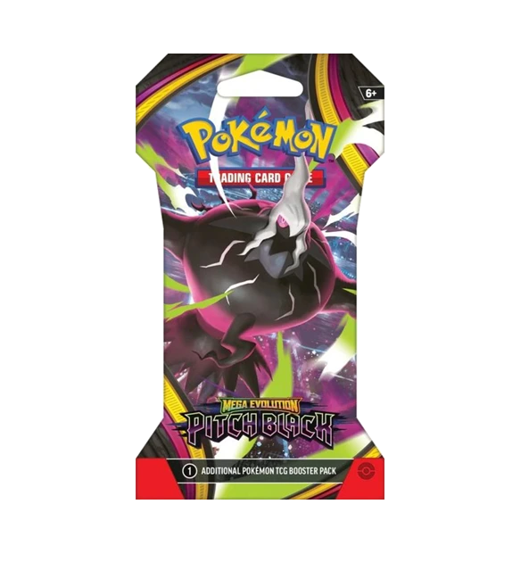🇬🇧 Pitch Black Sleeved Booster - Pokémon TCG