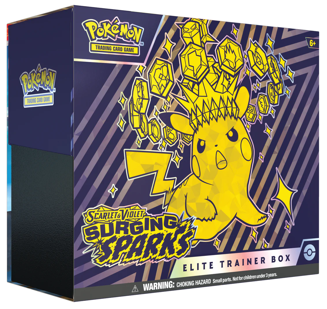 Pokémon TCG - Surging Sparks Elite trainer Box (ETB)