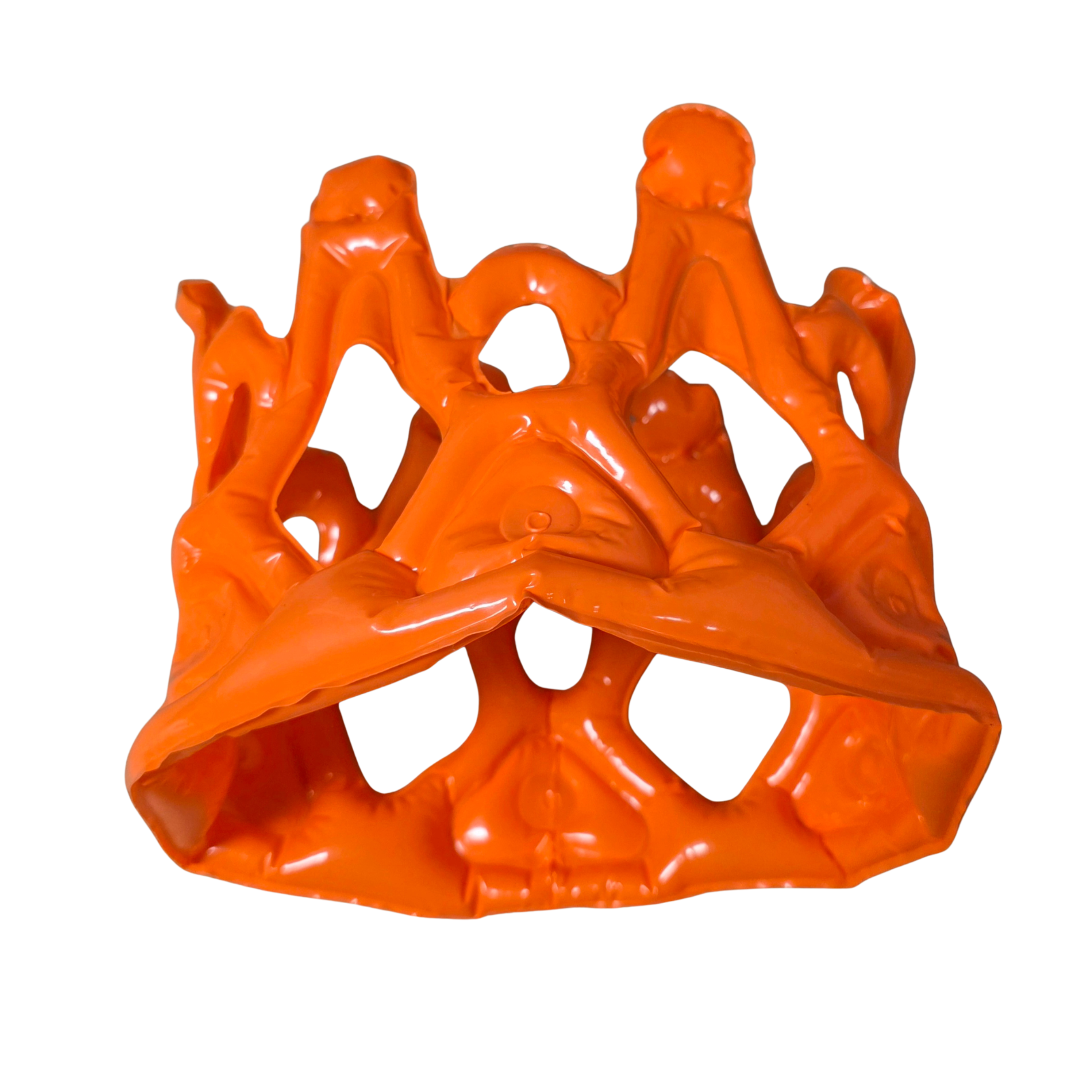 Opblaas Kroon Oranje - WK Supporter Accessoire