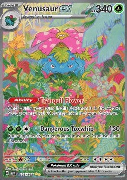 Venusaur ex (MEW 198) - Pokémon TCG Single
