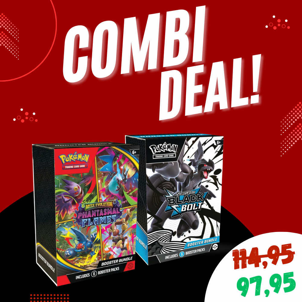 [COMBI DEAL] Phantasmal Flames + Black Bolt Booster Bundle - Pokémon ...