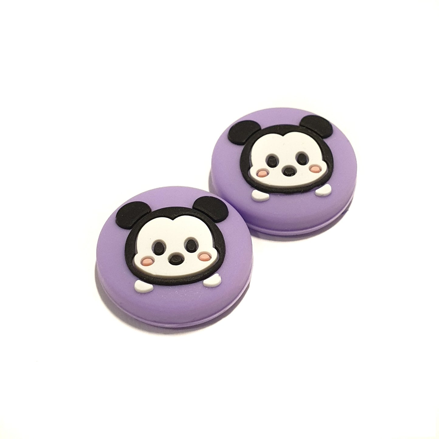 Gaming Thumbsticks Grips | Dopjes voor je Game Controller(s) | Muisjes - Lila | 1 Set = 2 Thumbgrips | Geschikt voor de volgende console(s): Nintendo Switch & LITE & OLED