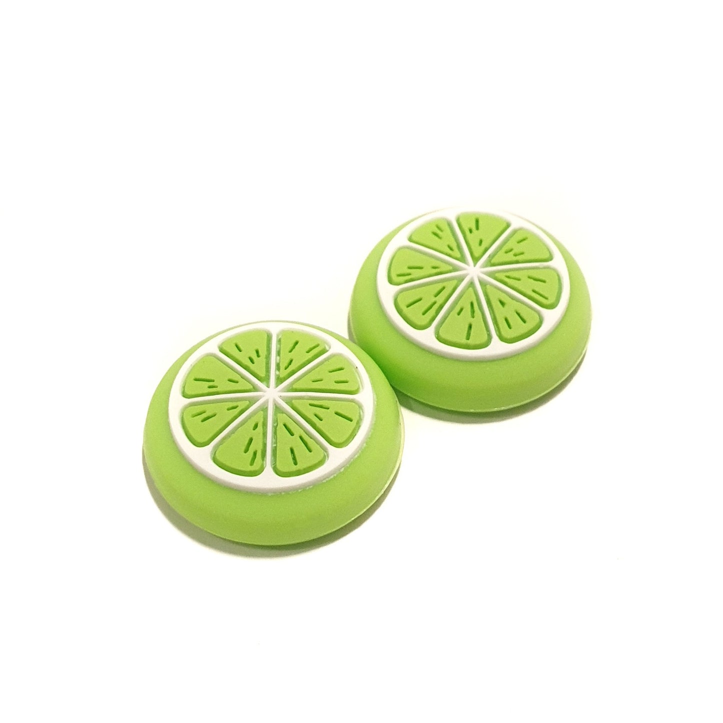 Gaming Thumbsticks Grips | Dopjes voor je Game Controller(s) | Fruit - Groen | 1 Set = 2 Thumbgrips | Geschikt voor de volgende console(s): Nintendo Switch & LITE & OLED