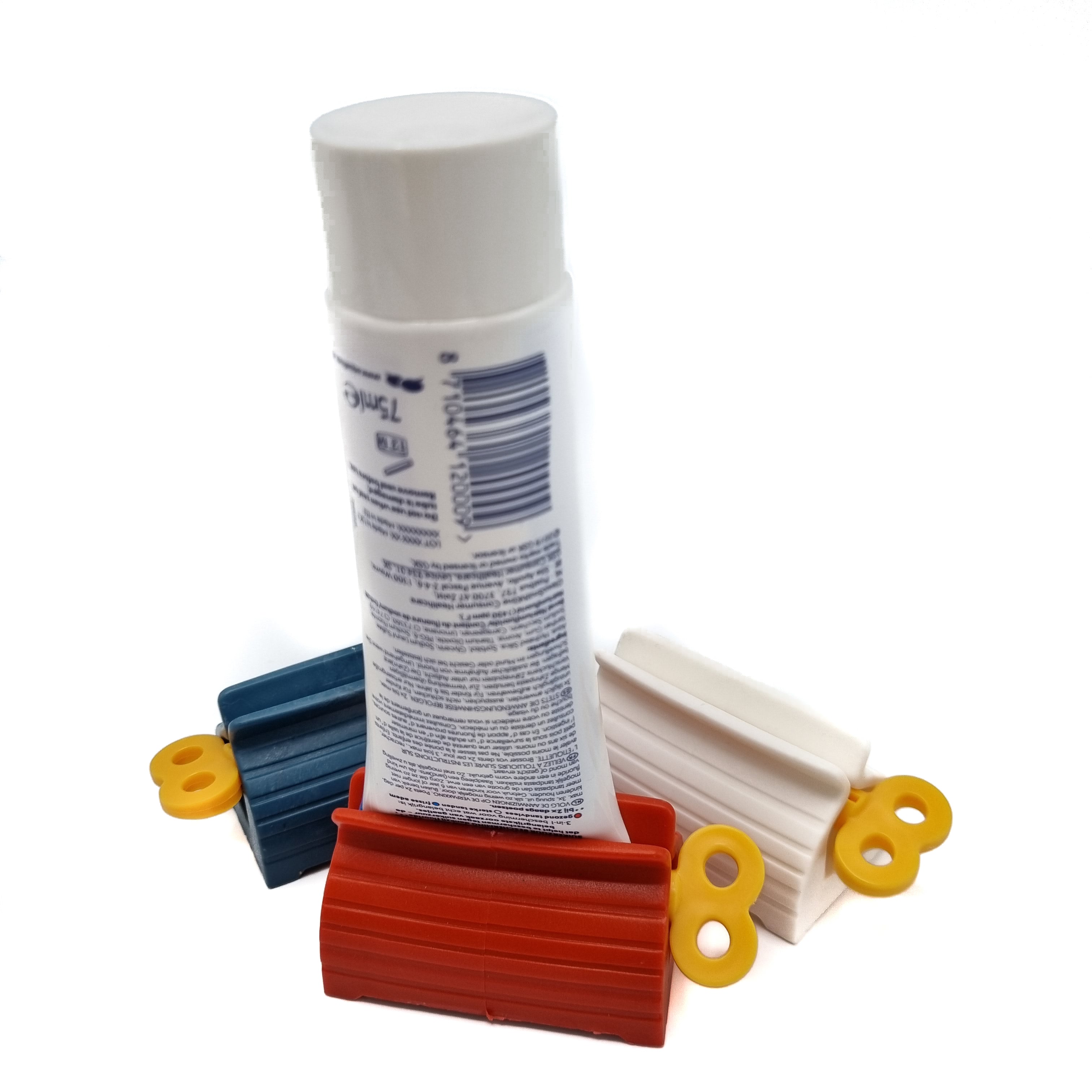 Toothpaste holder | Tube holder | Toothpaste squeezer | Red