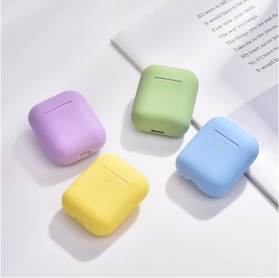 Siliconen Case Hoesjes | Airpod hoesje  | Geel | Accessoires geschikt voor Apple Airpods