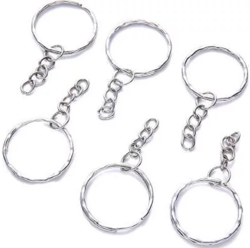 Keychains | Pendant | Stainless steel | 10 pieces