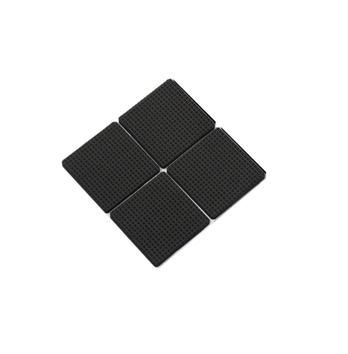 Furniture felt | Furniture coasters | Anti-slip | Self-adhesive | Square 4 pieces 4.5cm