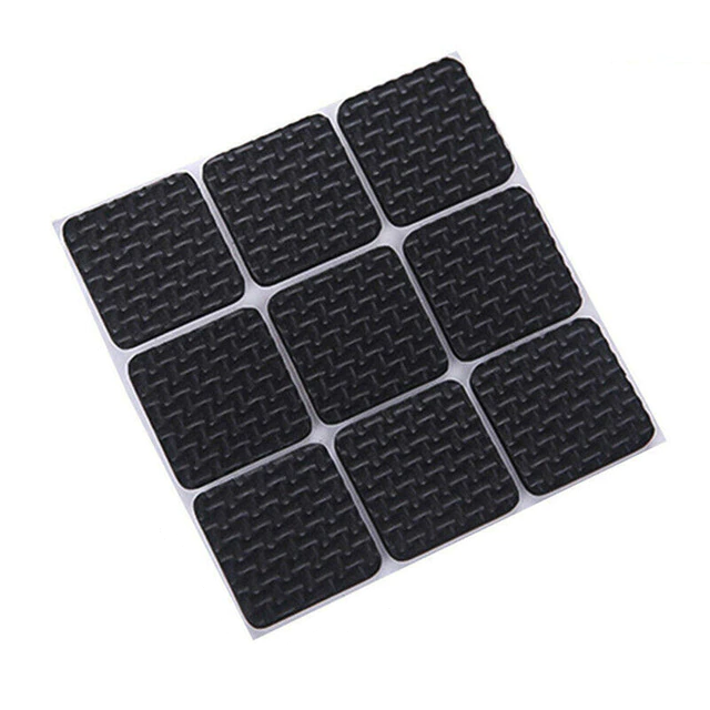 Furniture felt | Furniture coasters | Anti-slip | Self-adhesive | Square 9 pieces 2.7cm