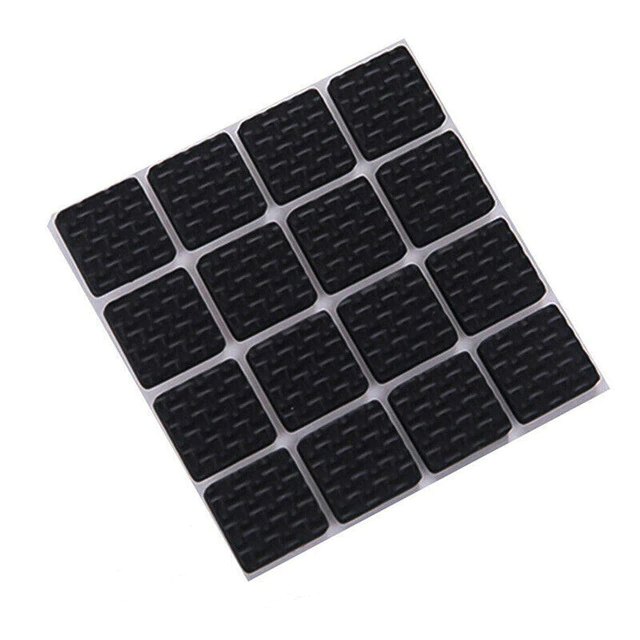 Furniture felt | Furniture coasters | Anti-slip | Self-adhesive | Square 16 pieces 2cm