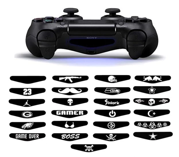 Gaming Controller(s) Stickers | Random | Accessories suitable for Playstation 4 - PS4
