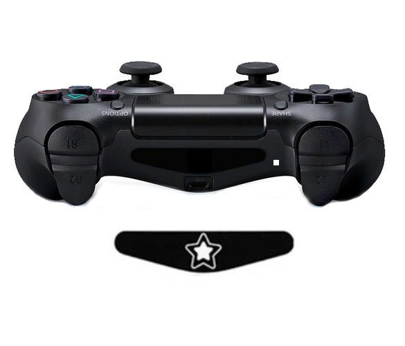 Gaming Controller(s) Stickers | Ster | Accessoires geschikt voor Playstation 4 - PS4
